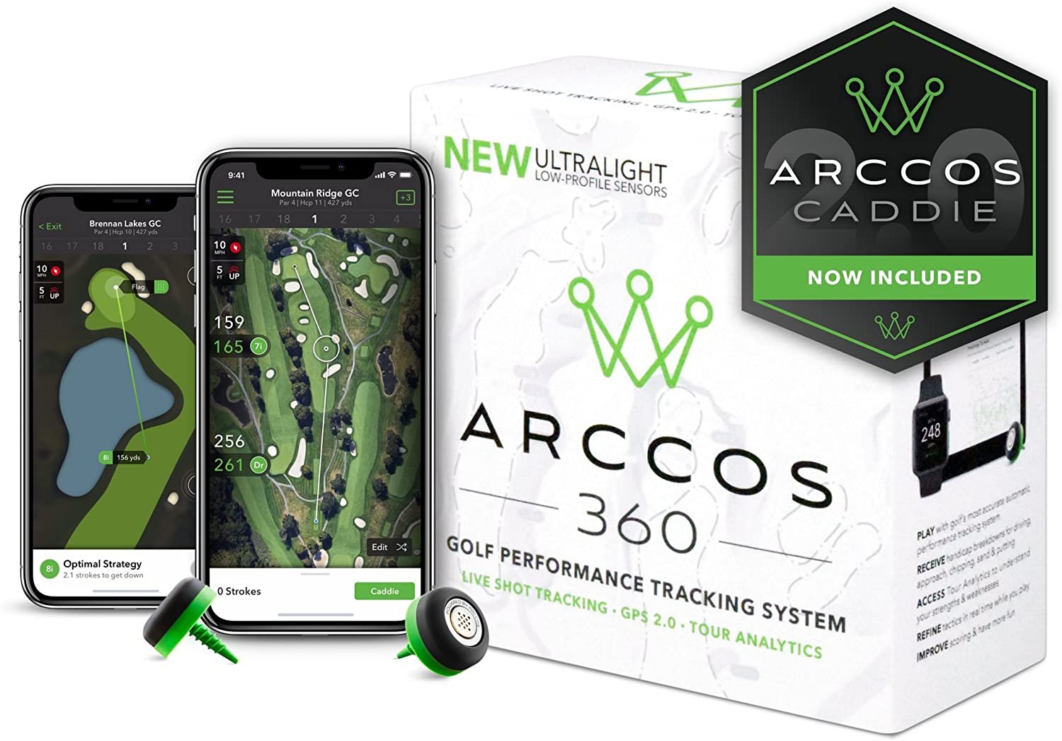 Arccos Golf 360 Golf Execution Global positioning framework